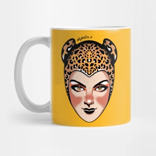 Leopard Face Mug